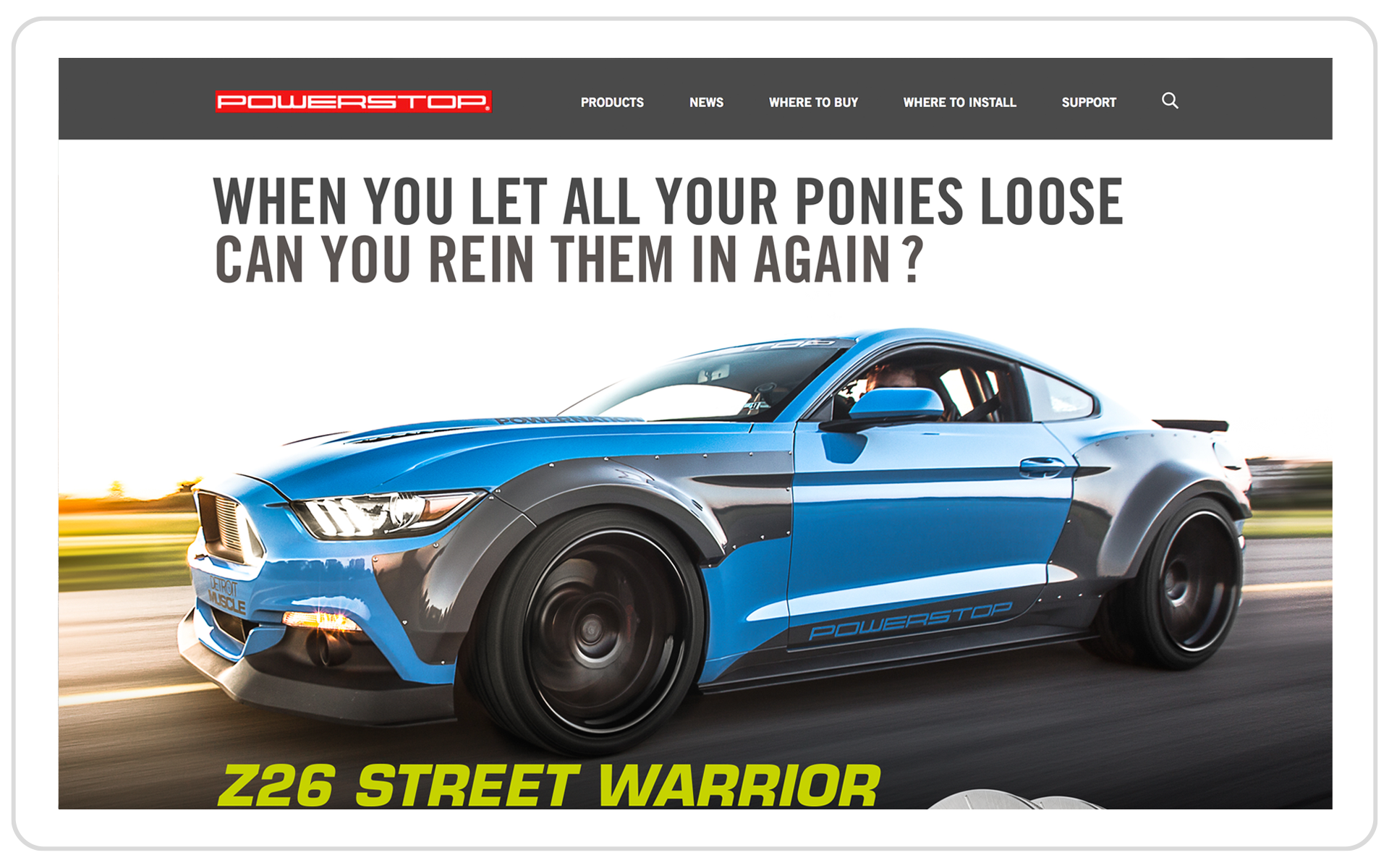 btb-landingpage Brake the Beast landing page