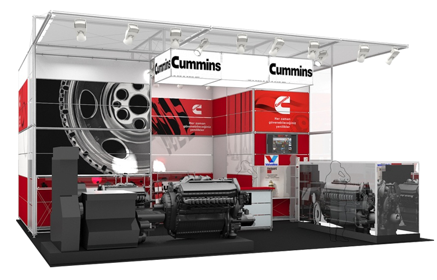 cummins_event_stand Exhibition stand design