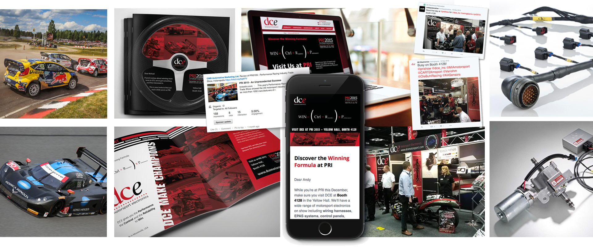 dce-pri-campaign automotive trade show marketing and promotional campaign